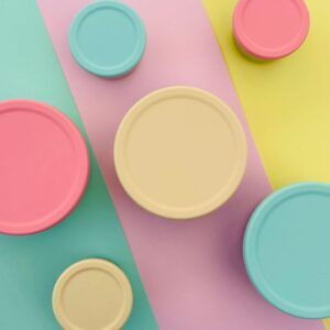 PicYNic – 2 botecitos de acero inoxidable para yogur y snacks
